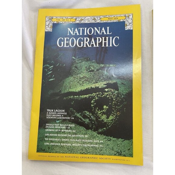 Nat Geo Jan–Jun 1976 Slipcover Set | Science, Nature, Travel Magazine - Picture 12 of 16